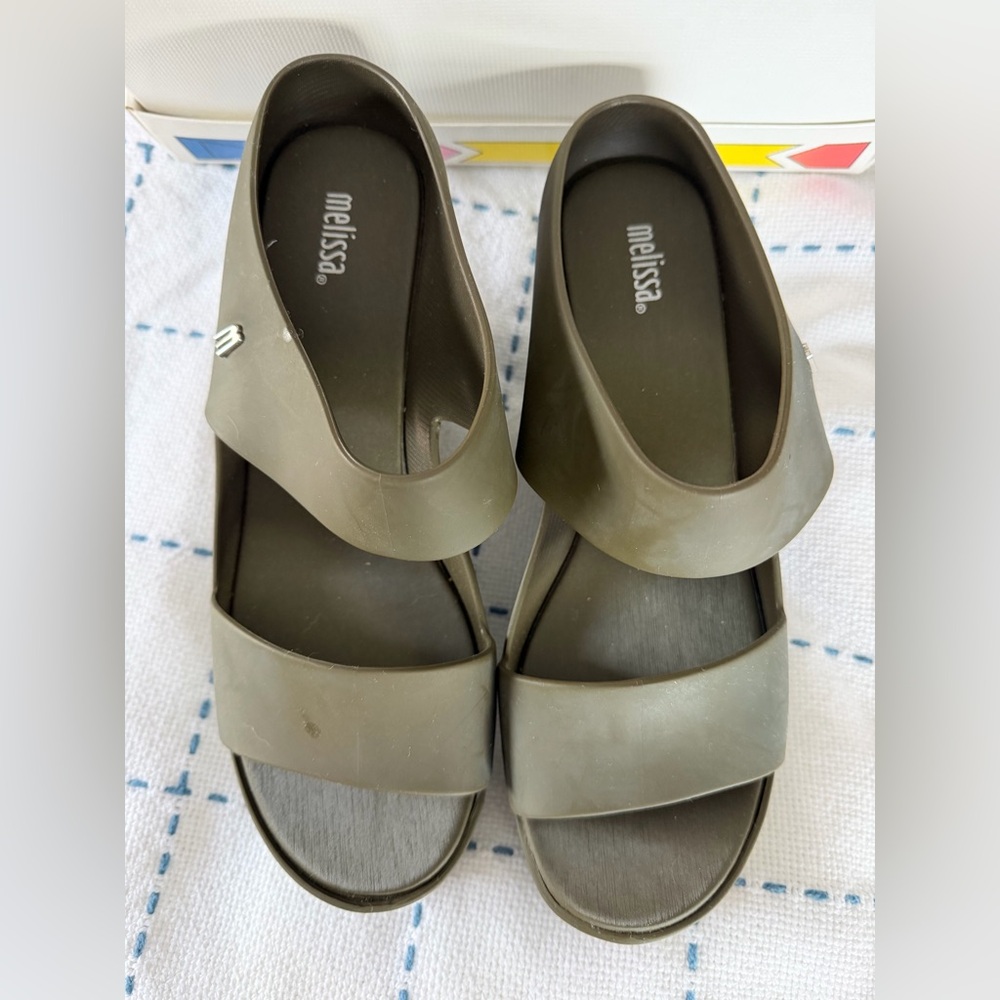 Melissa Women's Green Sandals